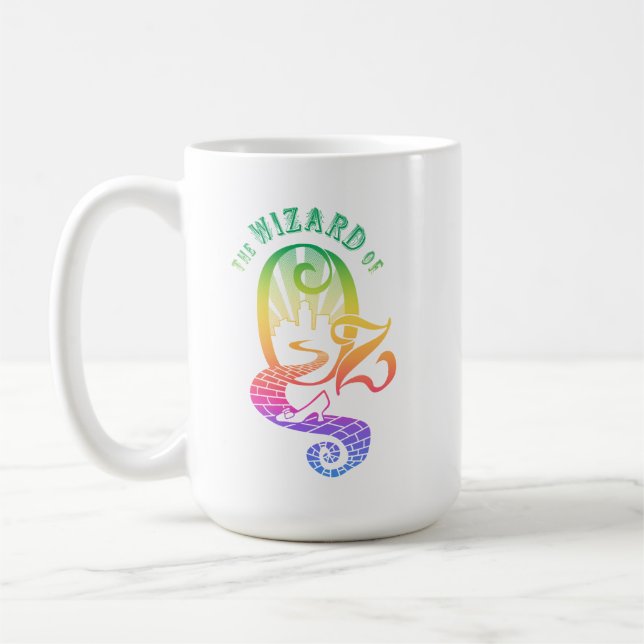 Caneca De Café O Feiticeiro do OZ Rainbow (Esquerda)