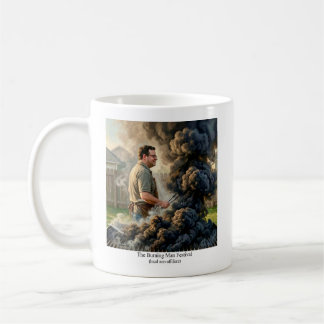 Caneca De Café O Festival Burning Man (local, não afiliado)