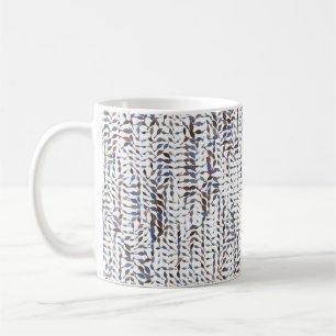 Caneca De Café O fundo conceitual deixa o padrão de desenho. Styl