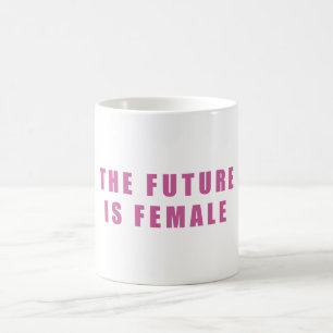 Caneca De Café O futuro é fêmea