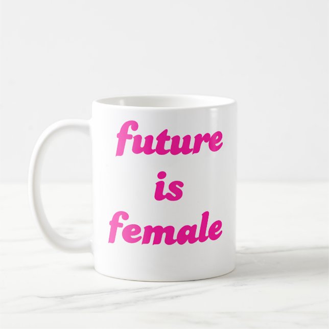 Caneca De Café O futuro é feminino (Esquerda)