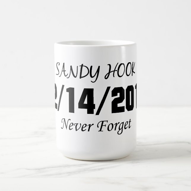 Caneca De Café O gancho de Sandy nunca esquece (Centro)