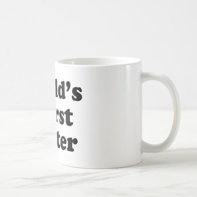 Caneca De Café O garçom o mais mau do mundo (Direita)