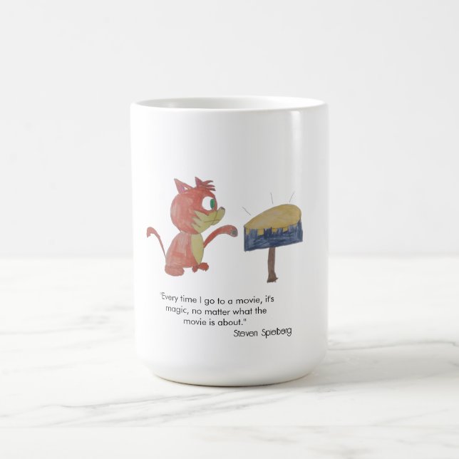 Caneca De Café O Gatinho e o Zoetrope (Centro)