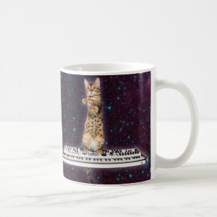 Caneca De Café O gato do teclado ataca novamente