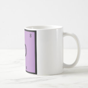 Caneca De Café O - Gato Ocicat Tabela Periódica Química Elemento