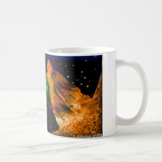 Caneca De Café O gêmeo arde a coleção