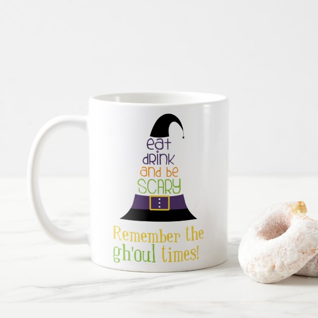 Caneca De Café O Ghoul Times (Com Donut)