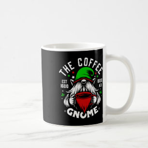 Caneca De Café O Gnome do Café Piadas de Natal Camisa Feia de Nat