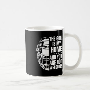 Caneca De Café O Gol é Minha Casa - Goleiro de Hóquei no Campo _2