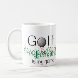 Caneca De Café O GOLFE é meu jogo