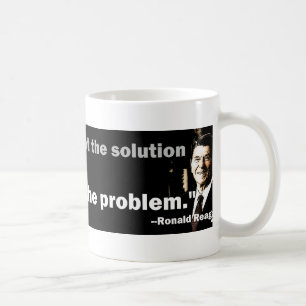 Caneca De Café O governo é o problema