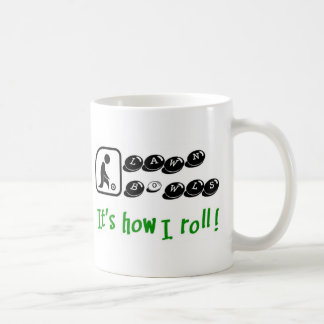 Caneca De Café O gramado rola - é como eu rolo