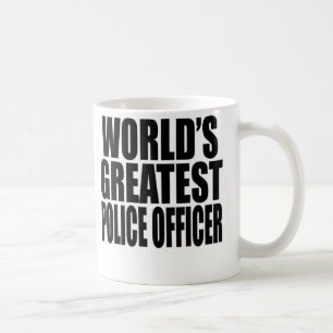 Caneca De Café O grande agente da polícia do mundo