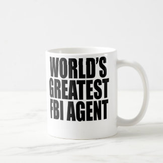 Caneca De Café O grande agente do FBI do mundo