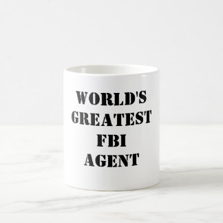 Caneca De Café O grande agente do FBI do mundo