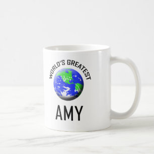Caneca De Café O grande Amy do mundo