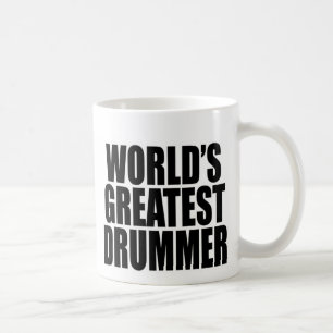Caneca De Café O grande baterista do mundo