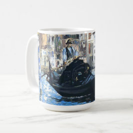 Caneca De Café O grande canal de Venice Edouard Manet
