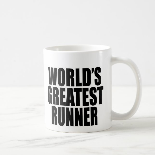 Caneca De Café O grande corredor do mundo (Direita)