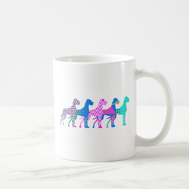 Caneca De Café O Grande Dane Pat (Direita)