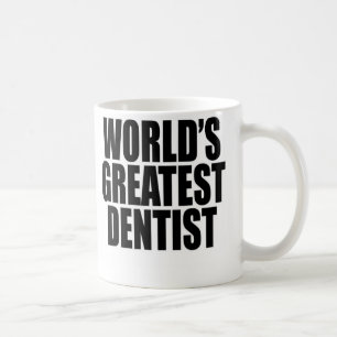 Caneca De Café O grande dentista do mundo
