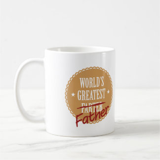 Caneca De Café O grande Farter do mundo (eu significo o pai!)