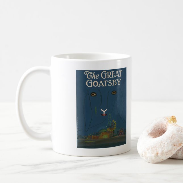 Caneca De Café O Grande Goatsby Mug (Com Donut)