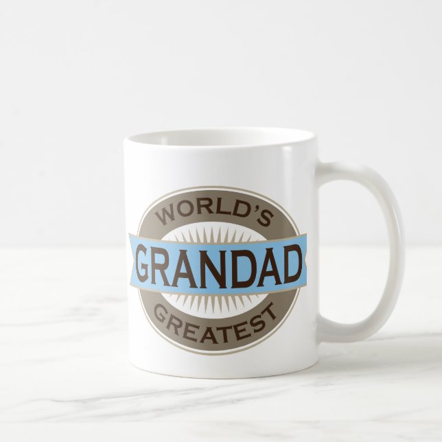 Caneca De Café O grande Grandad dos mundos (Direita)