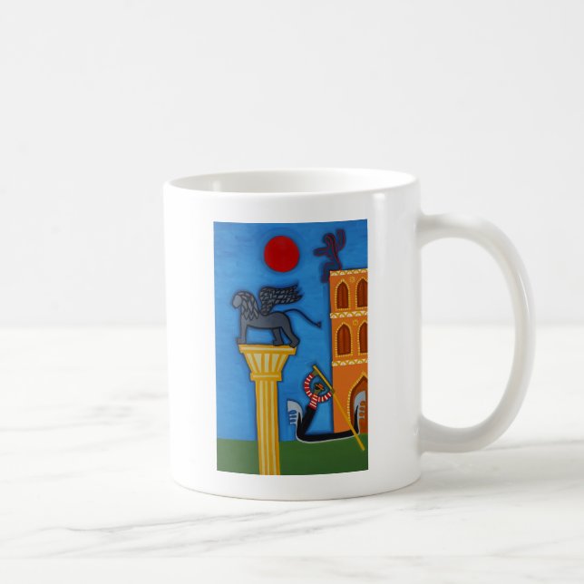 Caneca De Café O grande leão de Veneza 2006 (Direita)
