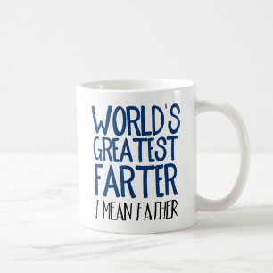 Caneca De Café O grande mais distante do mundo engraçado eu