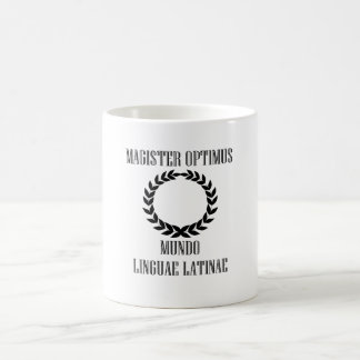 Caneca De Café O grande professor Latin do mundo (homem)
