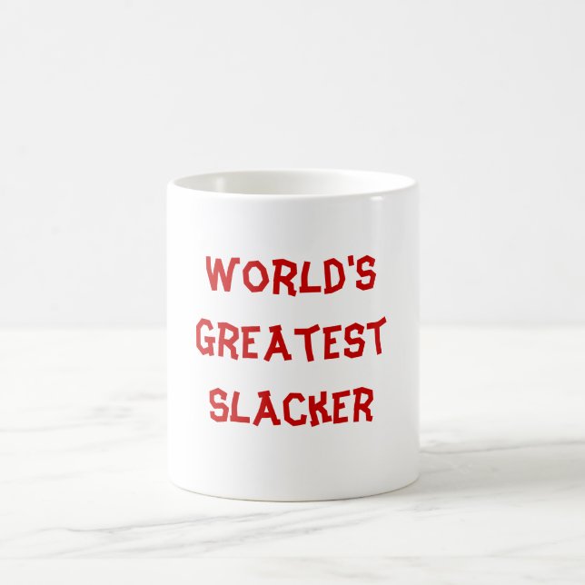 Caneca De Café O grande Slacker do mundo (Centro)