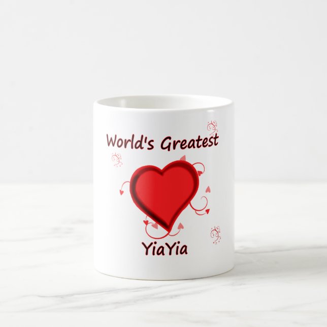 Caneca De Café O grande yiayia do mundo (Centro)