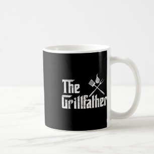 Caneca De Café O Grillfather Churrasco Grelha E Churrasco Defumad