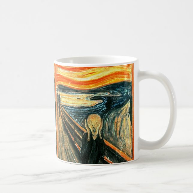 Caneca De Café O gritar por Edvard Munch (Direita)