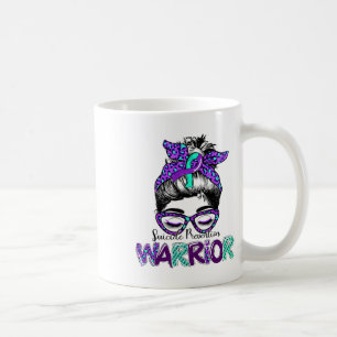 Caneca De Café O guerreiro suicida Mensagem de ataque suicida