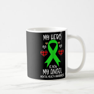 Caneca De Café O Herói da Memória da Sensibilização Mental É Agor