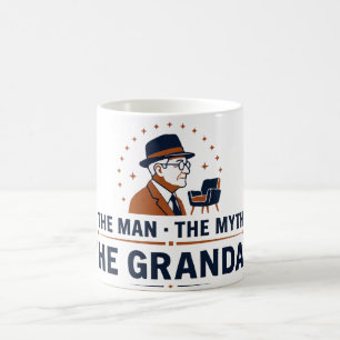 Caneca De Café O Homem O Mito O Avô