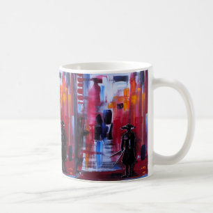Caneca De Café O Horizonte do Samurai Pintura por Alfred Fox