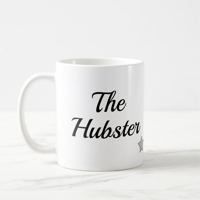 Caneca De Café O Hubster, Hubby (Esquerda)