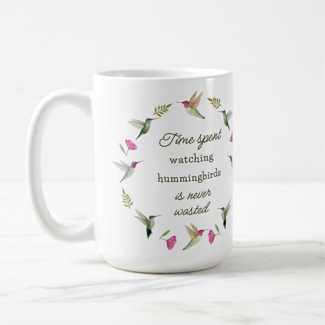 Caneca De Café O Hummingbird de Anna (Esquerda)