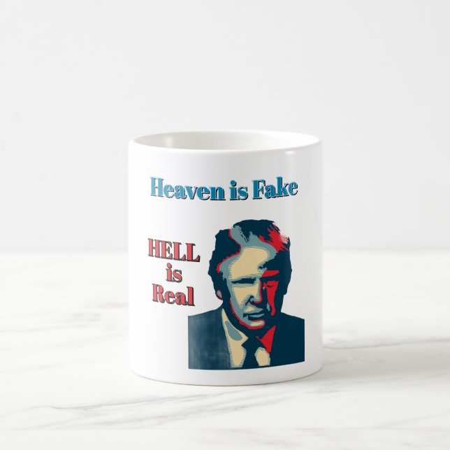 Caneca de Café O Inferno é Real (Centro)