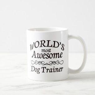 Caneca De Café O instrutor de cão o mais impressionante do mundo