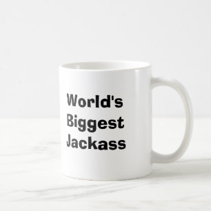 Caneca De Café O Jackass o mais grande do mundo