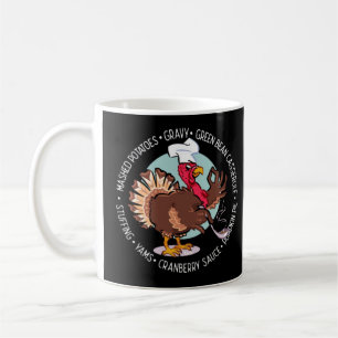 Caneca De Café O JANTO OBRIGADO É SERVIDO DE Ação de Graças engra
