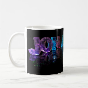 Caneca De Café O Jonathan conhecido em 3D ilumina-se (a