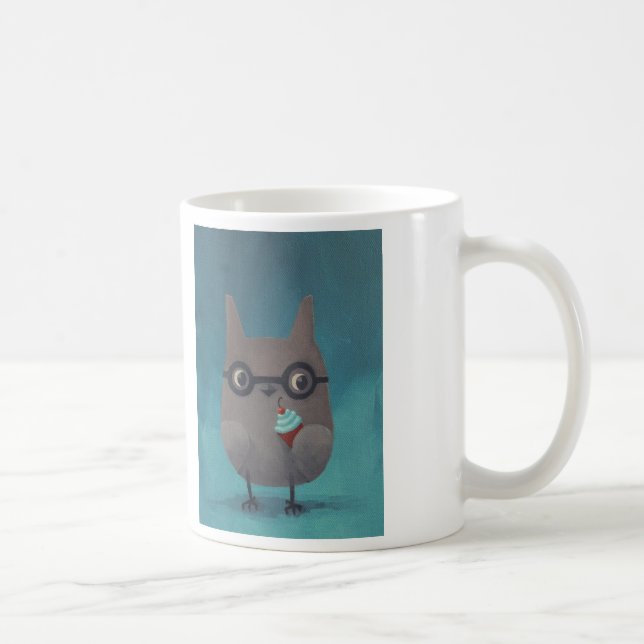 Caneca De Café O ladrão do cupcake (Direita)