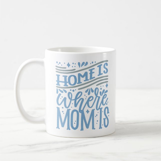 CANECA DE CAFÉ O LAR É ONDE ESTÁ A MÃE (Esquerda)
