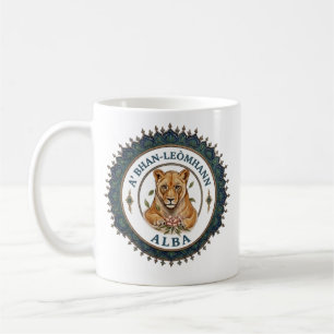 Caneca De Café O Leão. Escócia
